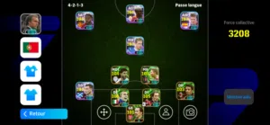 للبيع حساب eFootball قوي • Force collective: 3208 • تشكيلة نار فيها لاعبين +100 ratin