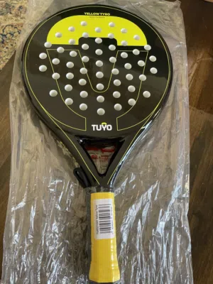 Tuyo yellow tyro padel racket