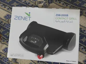 Zenet Contact Grill 2000W (Model ZSM-2000B) – Like New / Used Twice