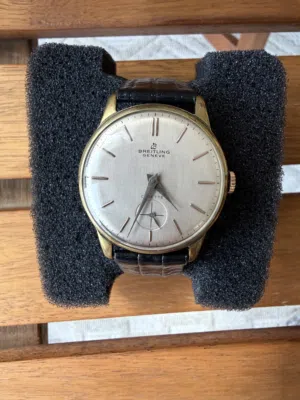 Vintage Breitling Geneve Cadette Small Seconds Watch