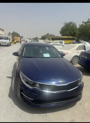 كيا اوبتما 2017 فل بدون فتحه سقف تشغيل عن بعد kia optima mid option  معايا فحص شامل كنت عامله