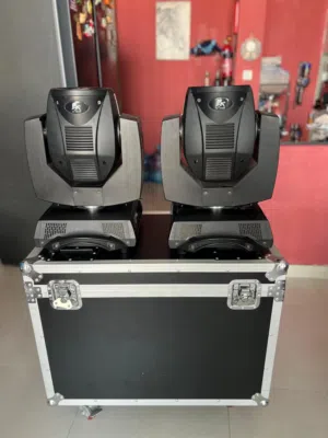 2x Beam 200 Moving Heads