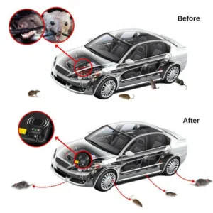 طارد الفئران والجرذان لحماية سيارتك واسلاكها @ Car Vehicle Ultrasonic Control Mouse Rodent