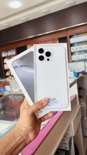 iPhone 16 Pro Max, 256gb White Titanium Arabic