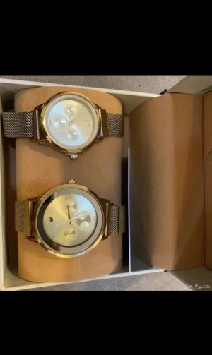 طقم ساعة رجالي ونسائي للبيع