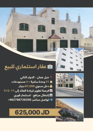 Building for Sale in Amman Jabal Amman