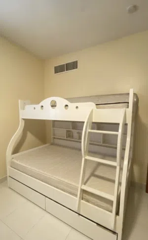 Bunk bed for sale. Used, in good condition. Price: 1100 AED (negotiable)