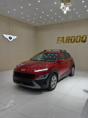 هونداي كونا موديل 2022 بحالة ممتازة فل ابشن  بقسط شهري 950 شامل تامين وتسجيل