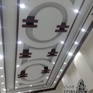 لمسات الاابداع لديكورت الحديثه وجميع انوع الدهان وبديل الرخام الااستيكو والواح