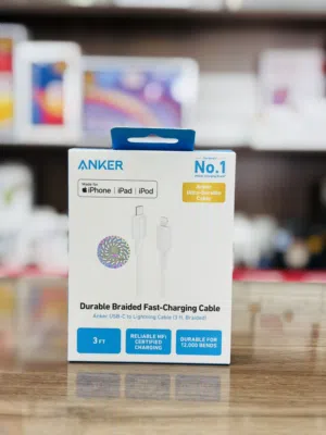 شاحن لايتنج تايب سي Durable Braided Fast-Charging Cable