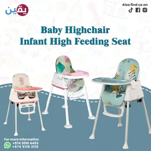 2-in-1 Baby Highchair Infant High Feeding Seat