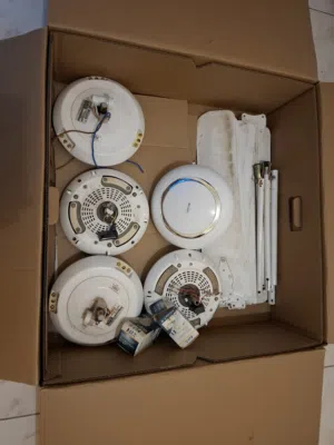 Milano Ceiling Fan for Sale 5 Pieces Very good condition very good working  10 ro each  my location