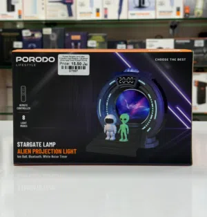 Stargate Lamp Allen Projection Light Speaker + Bluetooth White Nose Timer	/ Led Projector in Oman