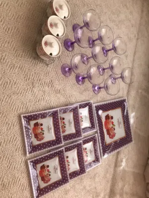 صحون تقديم ب 12 دينار