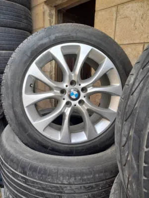 جنط مع اطارات مقاس 19 bmw x5