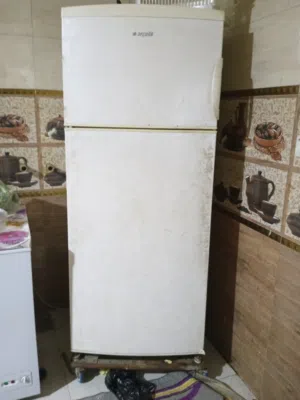 ثلاجه جديده بعده ما مصلحه حلوه شركه معروفه ثلاجة كلش زينه