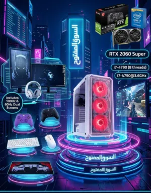 تجميعة PC كاملة متكاملة - جاهزة للعب والشغل الثقيل!