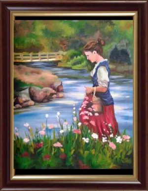 رسم يدوي _لوحة زيتية