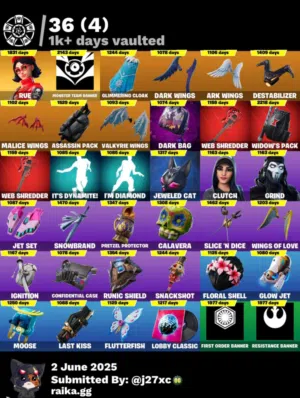 حساب فورت فيه سكن رو