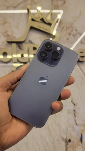 عرطه من المعدووم IP14PRO ايفون 14 برو ذاكره 256GB بطارية %100 شريحتين  مبدل شاشه+بطارية