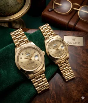 Rolex Couple Set – Premium Battery Watches  Cash on Delivery Across UAE