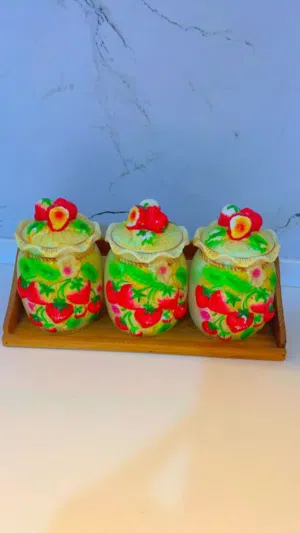 طاقم سكريات ثلاثي