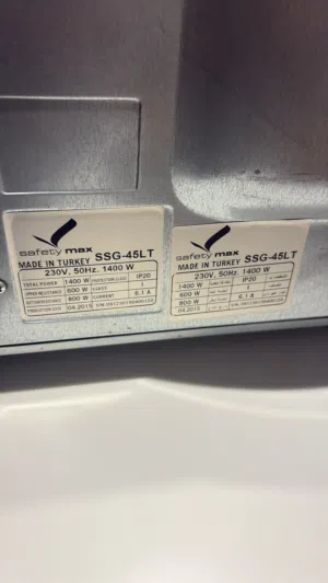 فرن كهربا صناعة تركيه تاريخ الإنتاج 2015