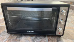 فرن كهربائي Crown بحالة الوكالة (60 لتر) - استخدام 3 مرات فقط (شبه جديد)
