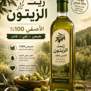 زيت زيتون مكفول
