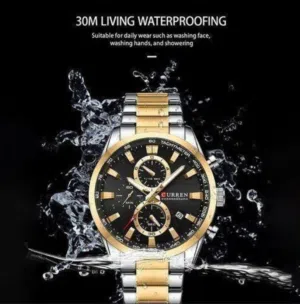 ساعة رجالية كونغراف فخمة ماركة– Curren 8445