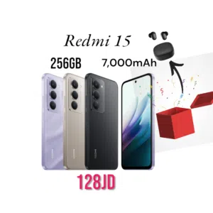 Redmi 15 256GB 7,000 بطارية ريدمي  1 5 من شاومي MI m i مع هدية سماعة اصلي