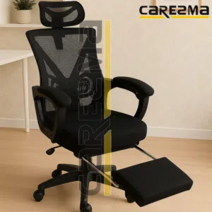 A Z2 MANAGER WITH FOOT REST CHAIR FULL BLACK MMD2