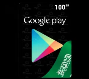بطاقة جوجل بلاي (Google Play) فئة 100 ريال سعودي - تسليم فوري