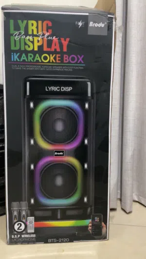 سماعات كاريوكي للبيع صوت واضح    – LYRIC DISPLAY iKARAOKE BOX