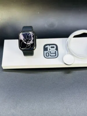 Apple watch series 11 46MM 11 months under warranty battery health 100% with box charger available