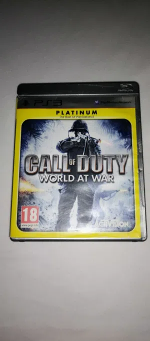 cd بلايستيشن 3 call of duty world at war 2008