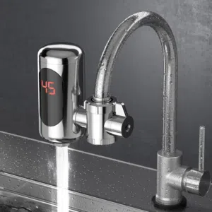 رأس حنفية التسخين الفوري الستانلس لاتحتاج لفني تركيب