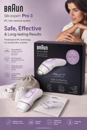 ماكينة حلاقة حريم BRAUN IPL hair removal