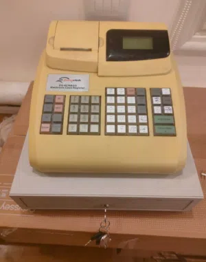 ZQ-ECR800 Electronic Cash Register (POS System) – Complete Set كاشير إلكتروني ZQ-ECR800