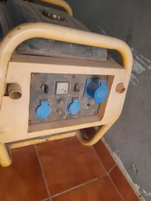 مولد كهرباء أصلي نوعه برو ماكس تقريبا فرنساوي  القوة 6000 كيلو   يبي دورة بسيطة يولع بأذن الله