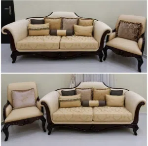Sofa set with Table - Brand Gusto Furniture