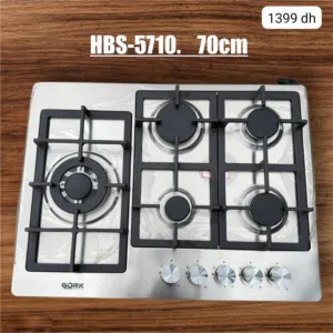 ارتقِ بتجربة الطهي مع لوحات الغاز GORK بأربع وخمس شعلات، حيث يلتقي الأداء العالي مع الفخامة والأناقة