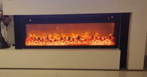 TV Stand with Heating Fireplace
