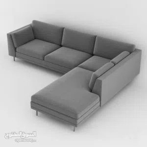 عروض علي  صوفا حرف L مقاس 5 متر جميع الالوان متاحه