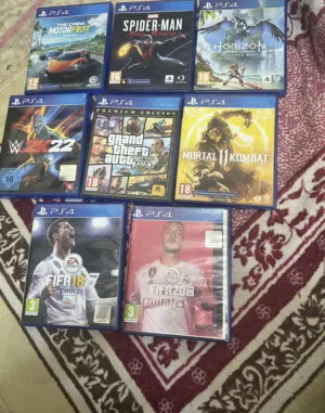 اشرطة بلايستيشن 4و5 بأرخص الأسعار .شوف الوصف مهم جداً