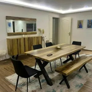 جميع انواع الاثاث من الخشب الطبيعي