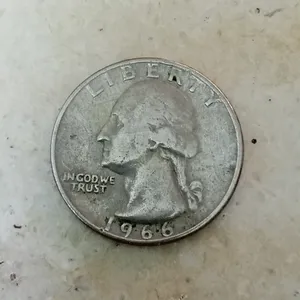 ربع دولار امريكي عام 1966