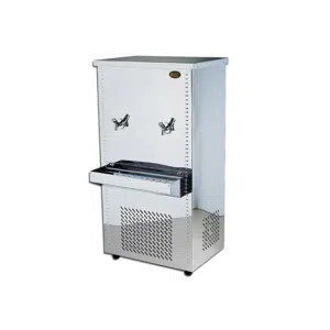 Heavy Duty Stainless Steel Water Cooler - 25 Gallon, 2 Taps