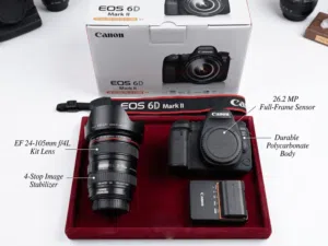 Canon EOS 6D Mark II Kit (EF 24-105mm f/4L IS II USM) – Boxed & Complete!