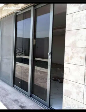 واجهات المنيوم مستعمل دبل جلاس بحال الوكاله عده مقاسات وعده الوان